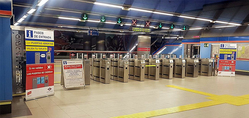 Open-door validation tests in Metro de Madrid