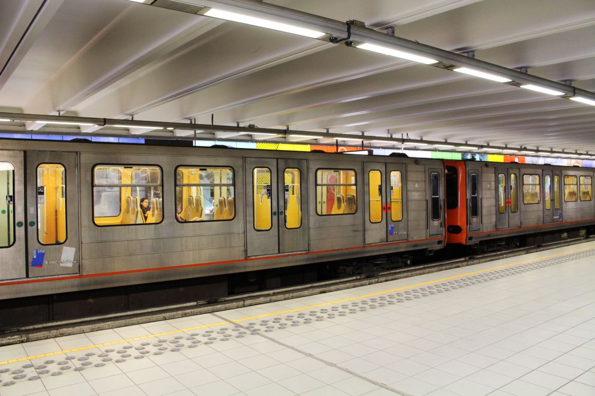Metro in Brussels